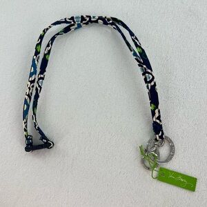 NWT Vera Bradley Ink Blue Lanyard